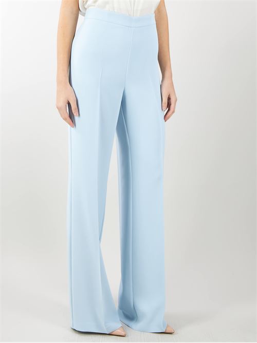 Flared crêpe cady trousers with crease Twinset TWIN SET |  | TP217111307